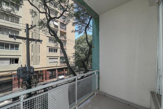 Varanda Quarto 3 de apartamento à venda com 3 quartos, 150m² em Bom Fim, Porto Alegre