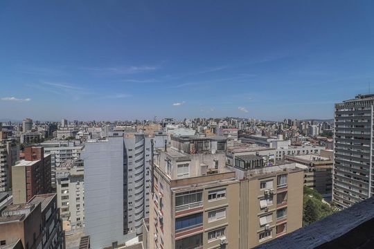 Vista Terraço de apartamento à venda com 3 quartos, 150m² em Bom Fim, Porto Alegre