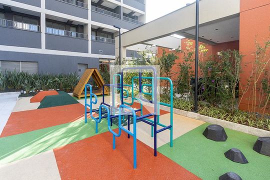 Área comum - Playground de apartamento para alugar com 1 quarto, 40m² em Pompeia, São Paulo