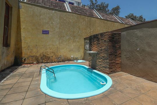 Área comum - Piscina de apartamento à venda com 2 quartos, 55m² em São Geraldo, Porto Alegre