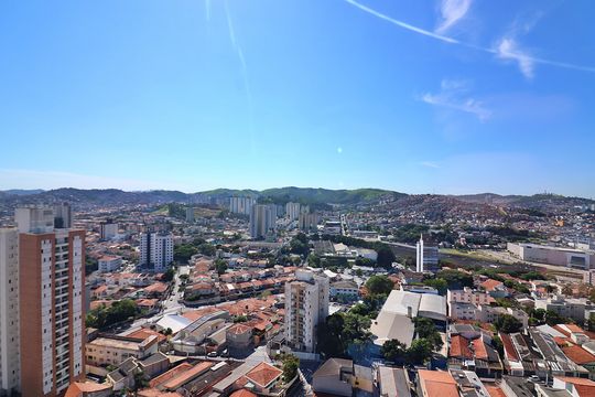 Quarto 1 - Suíte Vista  de apartamento à venda com 3 quartos, 80m² em Centro, São Bernardo do Campo