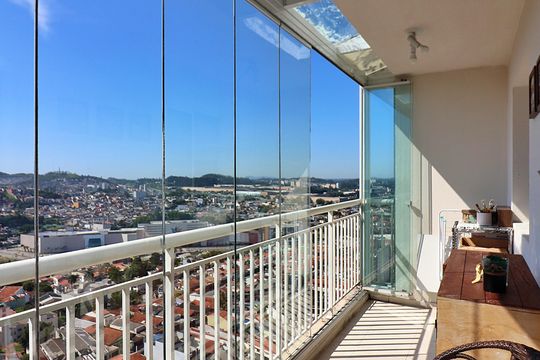 Sala Sacada  de apartamento à venda com 3 quartos, 80m² em Centro, São Bernardo do Campo