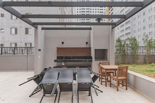 Área comum - Churrasqueira de apartamento à venda com 3 quartos, 60m² em Vila Vermelha, São Paulo