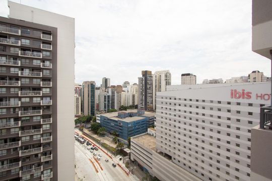 Vista de kitnet/studio à venda com 1 quarto, 24m² em Vila Nova Conceição, São Paulo
