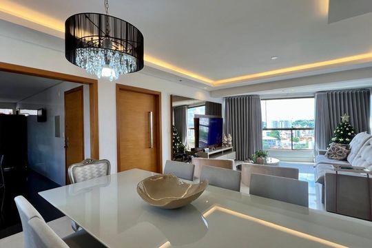 sala  de apartamento à venda com 4 quartos, 145m² em Ipiranga, Belo Horizonte