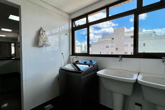 Área de Serviço de apartamento à venda com 4 quartos, 145m² em Ipiranga, Belo Horizonte