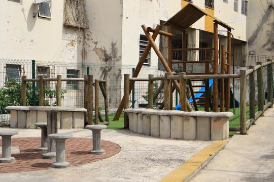 Área comum - Playground de apartamento para alugar com 2 quartos, 58m² em Saboeiro, Salvador