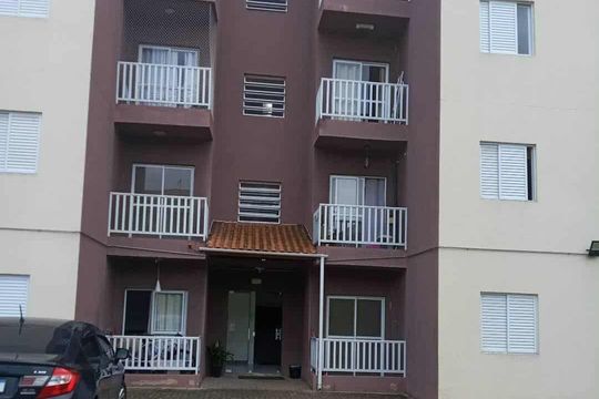 fachada de apartamento para alugar com 2 quartos, 60m² em Lajeado, Cotia