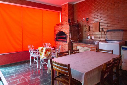 Área gourmet de casa para alugar com 3 quartos, 380m² em Jardim Simus, Sorocaba