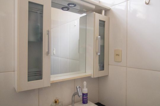 Banheiro Social de casa para alugar com 3 quartos, 380m² em Jardim Simus, Sorocaba