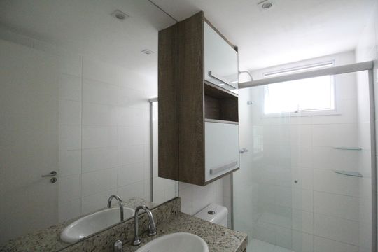 Banheiro da suíte 2 de apartamento à venda com 3 quartos, 98m² em Freguesia (jacarepaguá), Rio de Janeiro