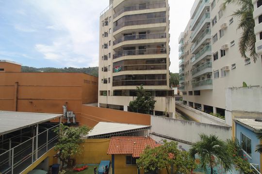 Suíte 1 - Vista de apartamento à venda com 3 quartos, 98m² em Freguesia (jacarepaguá), Rio de Janeiro