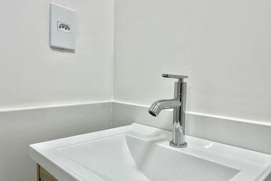 Banheiro de apartamento para alugar com 1 quarto, 22m² em Jabaquara, São Paulo