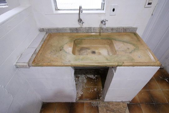 Cozinha de casa para alugar com 1 quarto, 50m² em Chácara Belenzinho, São Paulo