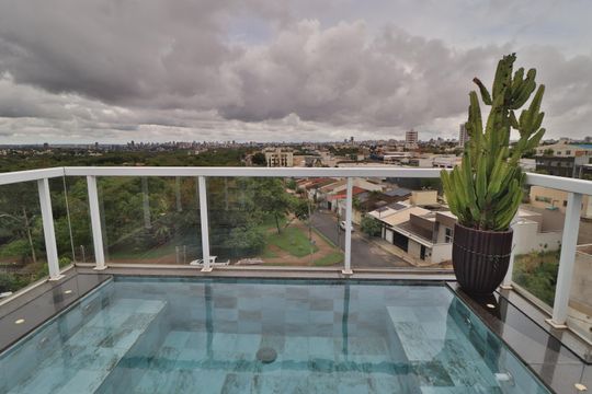 Piscina de apartamento para alugar com 2 quartos, 189m² em Granada, Uberlândia
