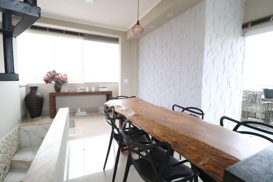 Cozinha de apartamento para alugar com 2 quartos, 189m² em Granada, Uberlândia