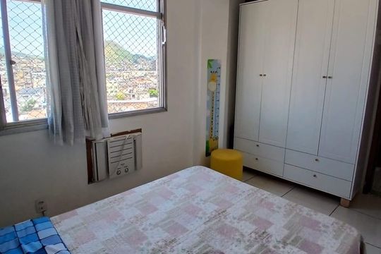 Quarto de apartamento à venda com 2 quartos, 56m² em Piedade, Rio de Janeiro