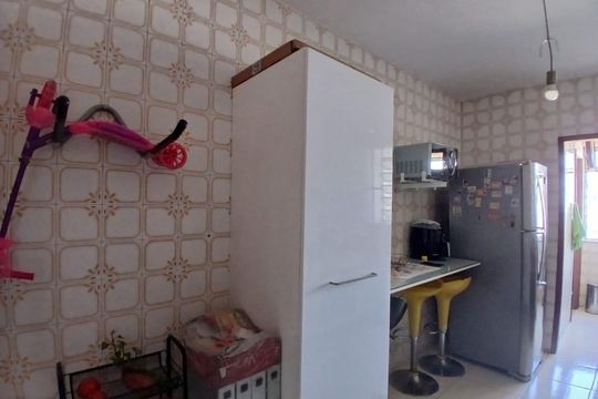 Cozinha de apartamento à venda com 2 quartos, 56m² em Piedade, Rio de Janeiro