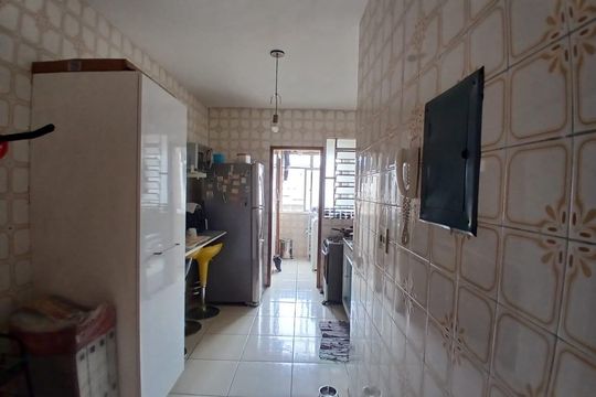 Cozinha de apartamento à venda com 2 quartos, 56m² em Piedade, Rio de Janeiro