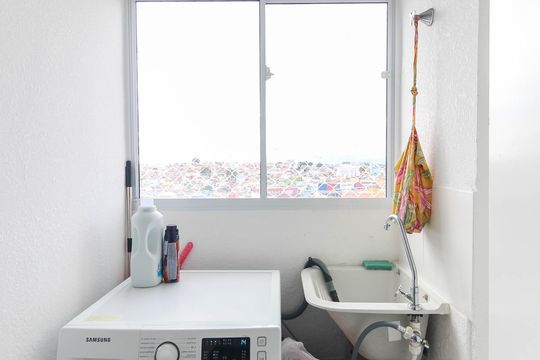Área de Serviço de apartamento para alugar com 2 quartos, 44m² em Vila Lourdes, São Paulo