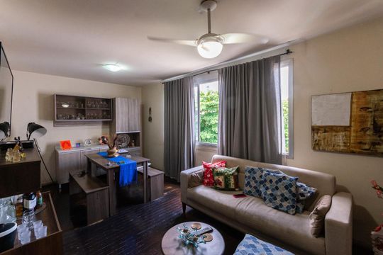 Sala de apartamento à venda com 3 quartos, 86m² em Tijuca, Rio de Janeiro