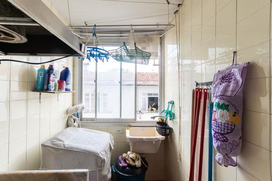 Cozinha e Área de Serviço de apartamento à venda com 3 quartos, 86m² em Tijuca, Rio de Janeiro