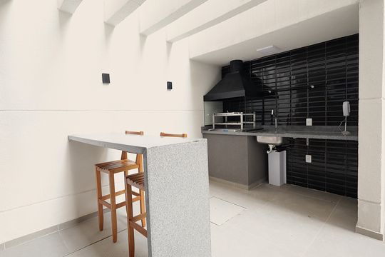 Área comum - Churrasqueira de apartamento para alugar com 2 quartos, 30m² em Vila Sônia, São Paulo