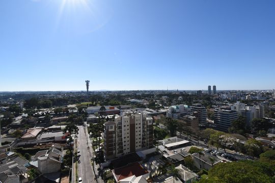 Vista da Sala de apartamento à venda com 3 quartos, 165m² em Bigorrilho, Curitiba