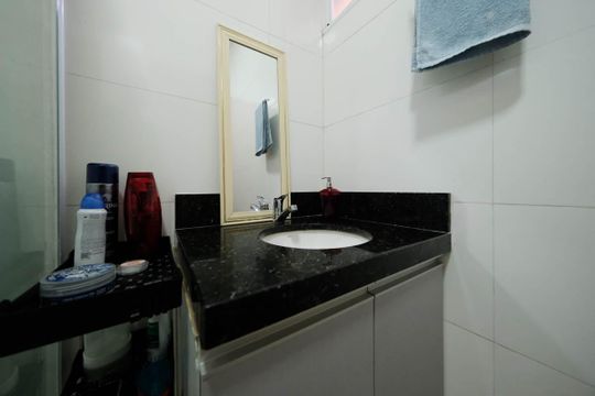 Banheiro de apartamento à venda com 2 quartos, 41m² em Vila Santa Teresa (zona Leste, São Paulo