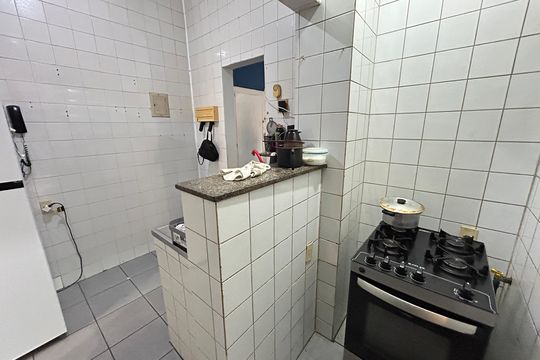 Cozinha de apartamento à venda com 3 quartos, 66m² em Méier, Rio de Janeiro