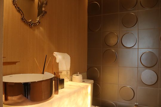 Lavabo de apartamento à venda com 3 quartos, 116m² em Barra Funda, São Paulo