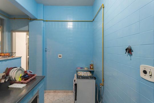 Cozinha de apartamento para alugar com 2 quartos, 60m² em Tijuca, Rio de Janeiro
