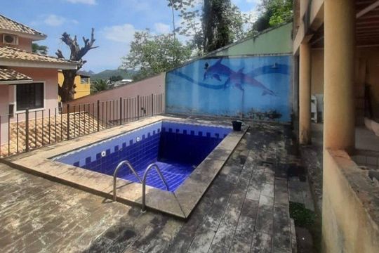 Área externa de casa de condomínio à venda com 3 quartos, 310m² em Taquara, Rio de Janeiro