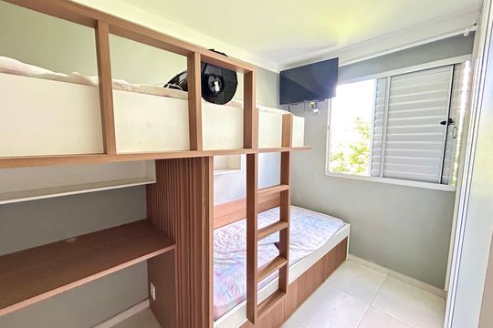 Quarto 2 de apartamento para alugar com 2 quartos, 41m² em Jardim Ansalca, Guarulhos