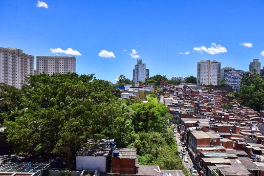 Vista da Suíte de apartamento à venda com 2 quartos, 67m² em Fazenda Morumbi, São Paulo