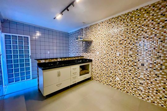 Cozinha de casa para alugar com 3 quartos, 85m² em Jardim Santa Ines, Guarulhos