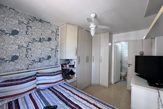 Suíte de apartamento à venda com 2 quartos, 65m² em Barra da Tijuca, Rio de Janeiro