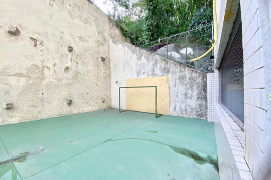 Área comum quadra de apartamento à venda com 3 quartos, 94m² em Botafogo, Rio de Janeiro
