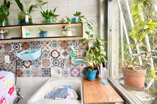 Área de Serviço de apartamento à venda com 3 quartos, 94m² em Botafogo, Rio de Janeiro