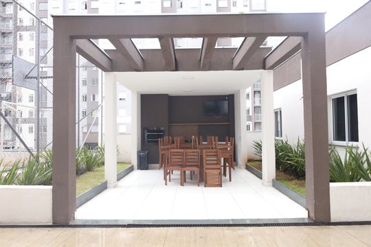 Área comum - Churrasqueira de apartamento para alugar com 2 quartos, 41m² em Cidade Líder, São Paulo