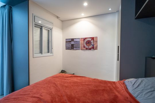 Suite  de apartamento para alugar com 1 quarto, 34m² em Jardim Faculdade, Sorocaba