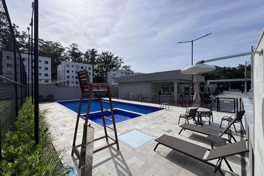 Área comum de apartamento à venda com 2 quartos, 44m² em Vargem Grande, Rio de Janeiro
