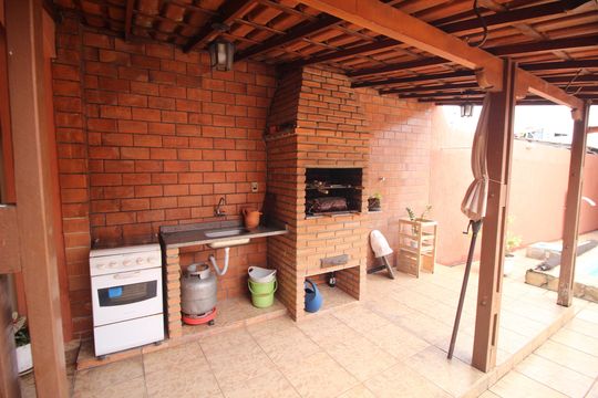 Área gourmet de casa à venda com 3 quartos, 280m² em Eldorado, Contagem