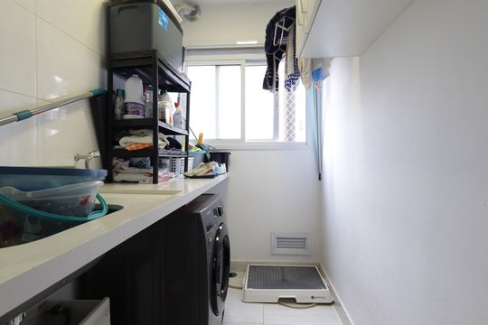 Área de Serviço de apartamento para alugar com 2 quartos, 96m² em Vila Andrade, São Paulo