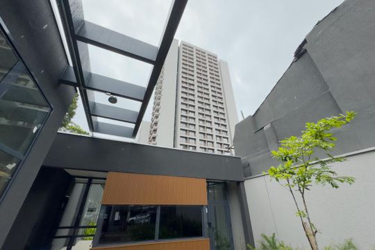 Fachada de apartamento à venda com 1 quarto, 28m² em Pinheiros, São Paulo