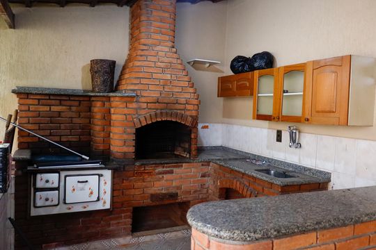 Área comum - Churrasqueira de casa à venda com 3 quartos, 180m² em São Pedro, Osasco
