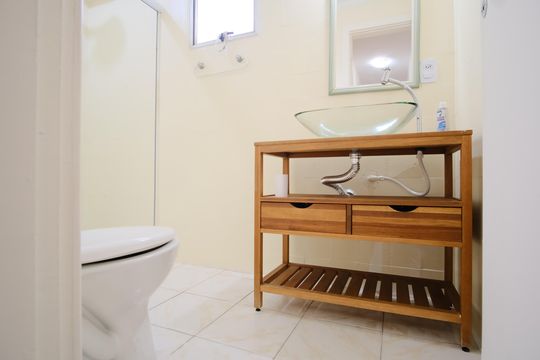 Banheiro de apartamento para alugar com 2 quartos, 70m² em Penha de França, São Paulo