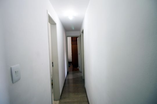 Sala - Corredor de apartamento à venda com 3 quartos, 79m² em Vila da Penha, Rio de Janeiro