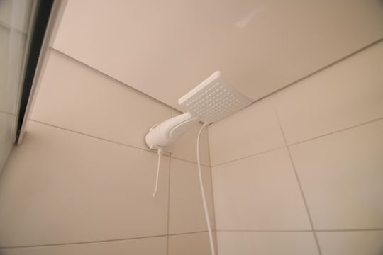 Banheiro Social de kitnet/studio à venda com 1 quarto, 32m² em Botafogo, Campinas