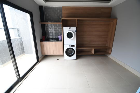 Área comum - Lavanderia de kitnet/studio à venda com 1 quarto, 32m² em Botafogo, Campinas